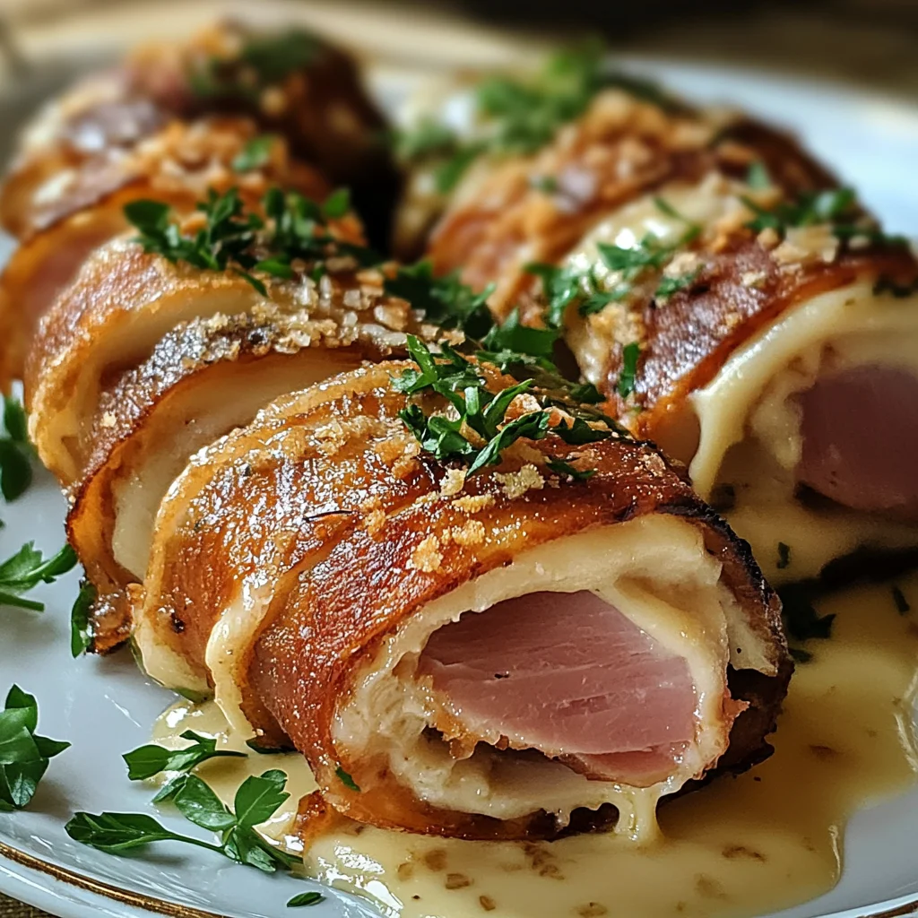 Puten-Schinken-Rouladen