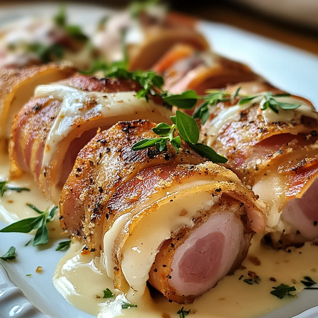 Puten-Schinken-Rouladen