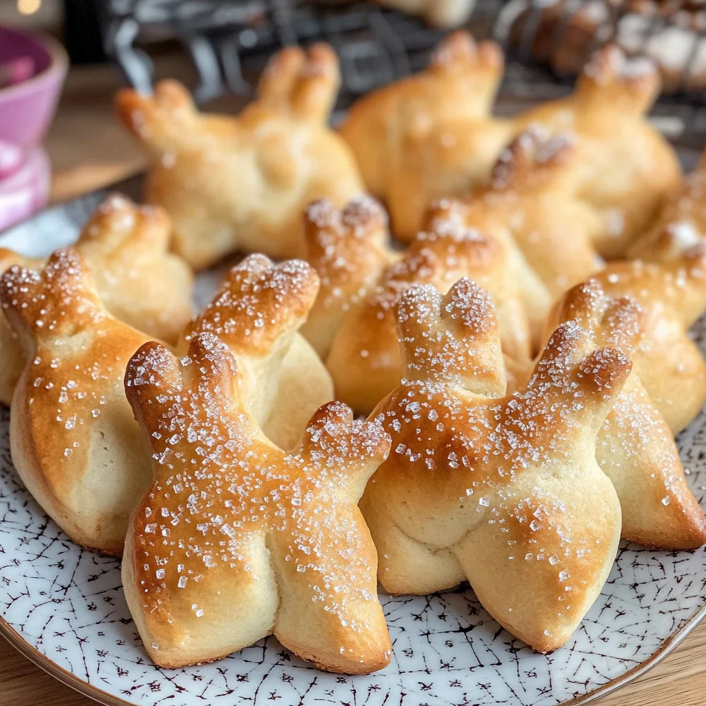 Quarkhasen - süße Osterhasen backen