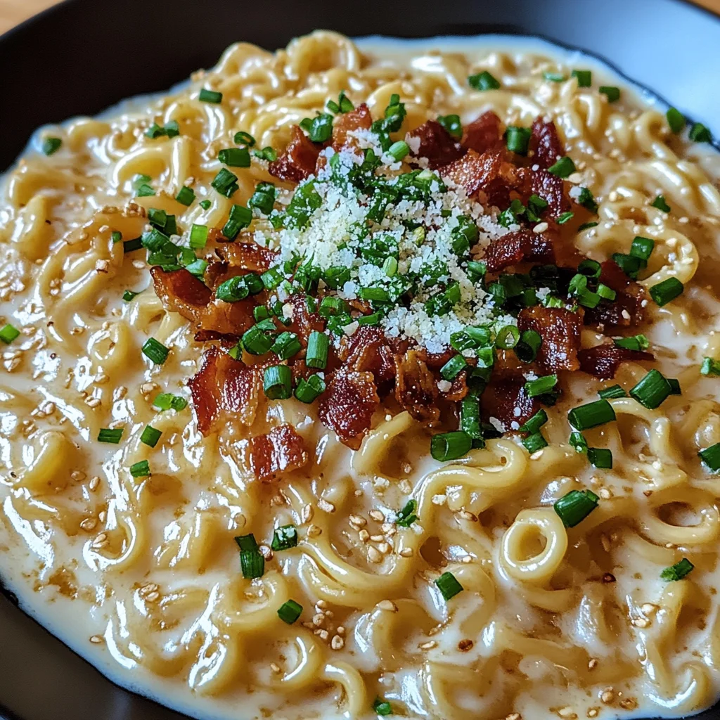Ramen Carbonara