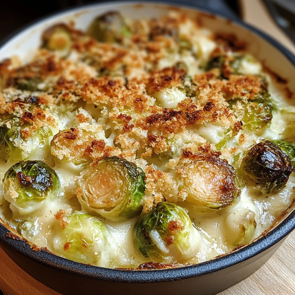 Rosenkohl-Gratin
