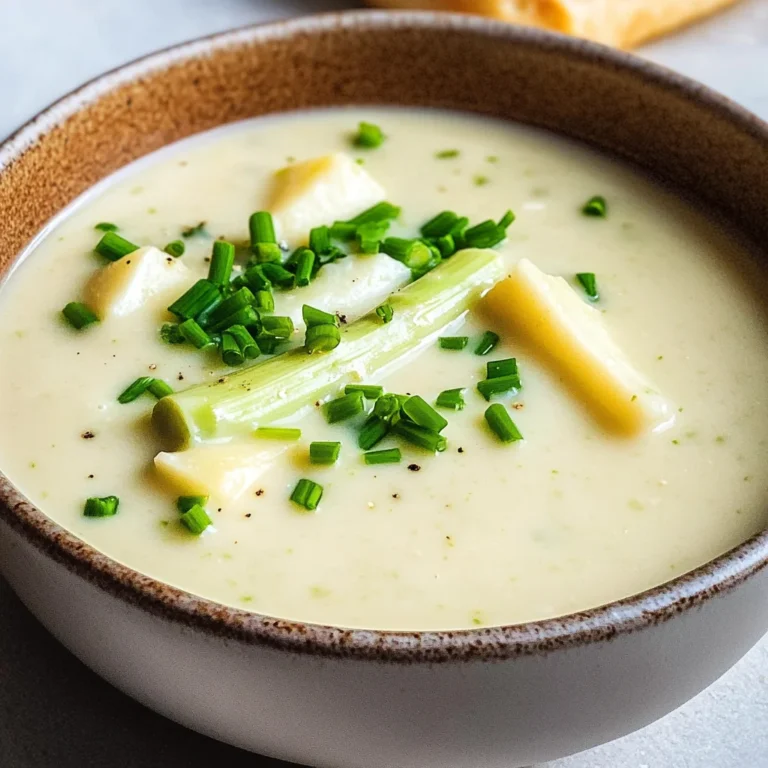 Spargelcremesuppe - einfach & wie von Oma