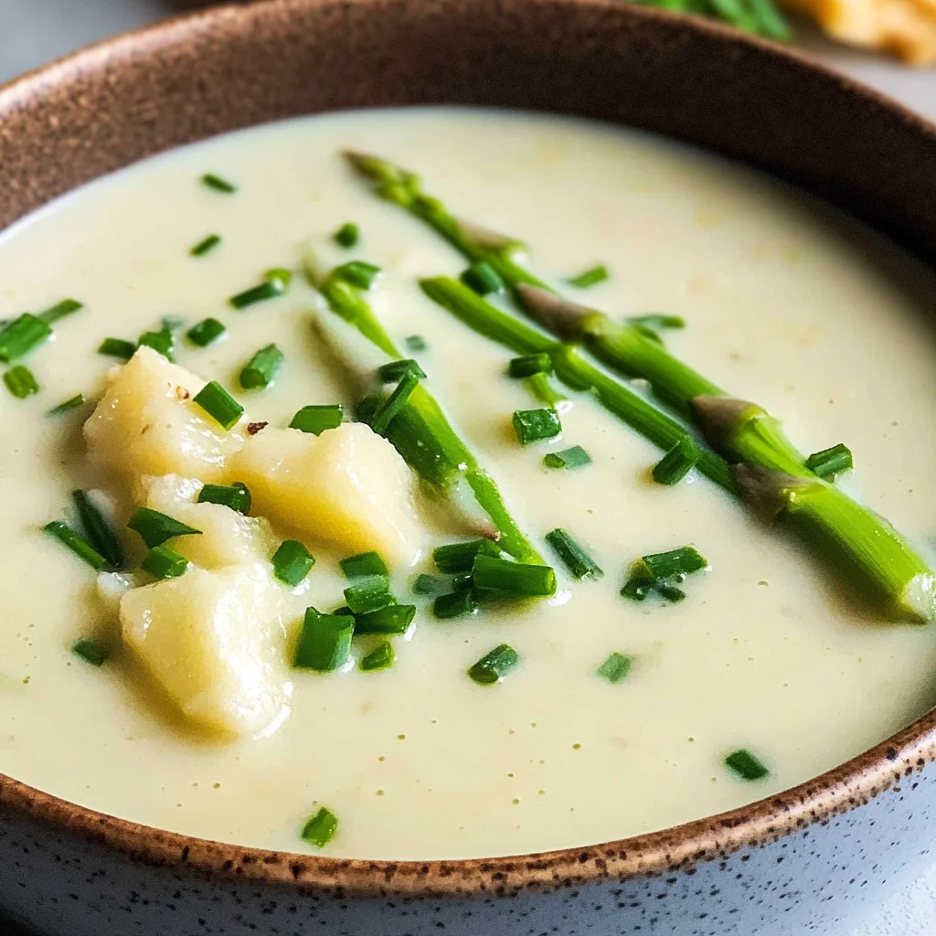 Spargelcremesuppe
