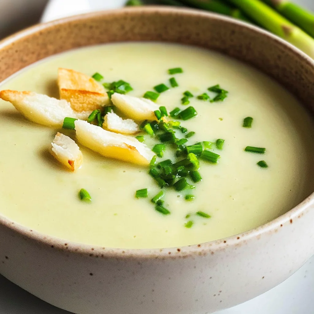Spargelcremesuppe