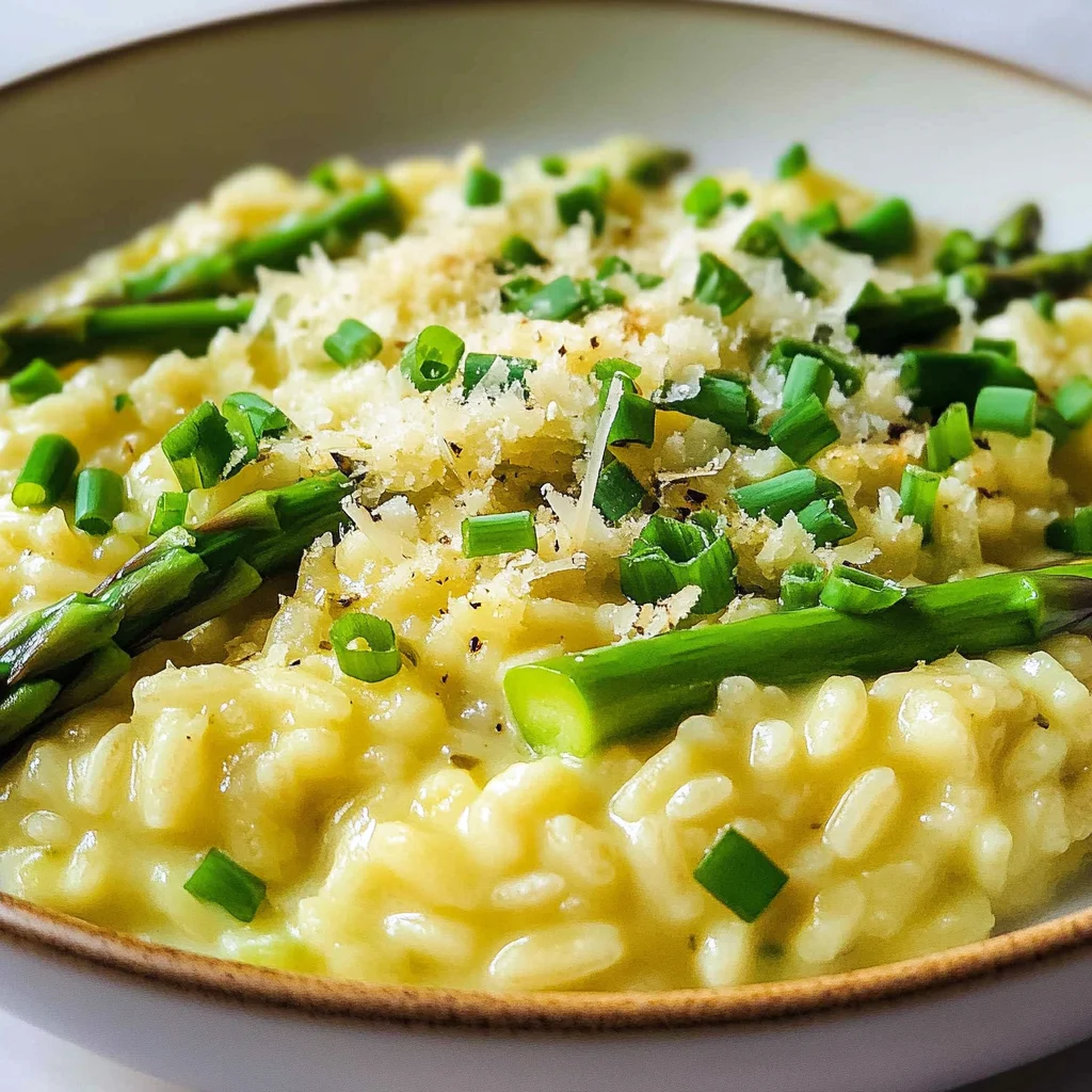 Spargelrisotto