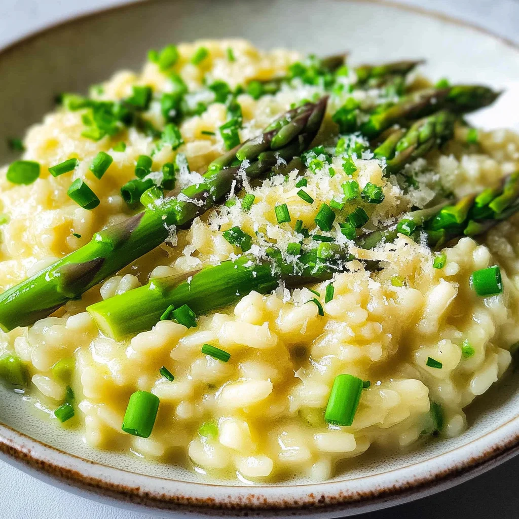 Spargelrisotto