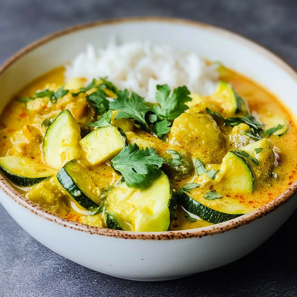 Zucchini-Curry