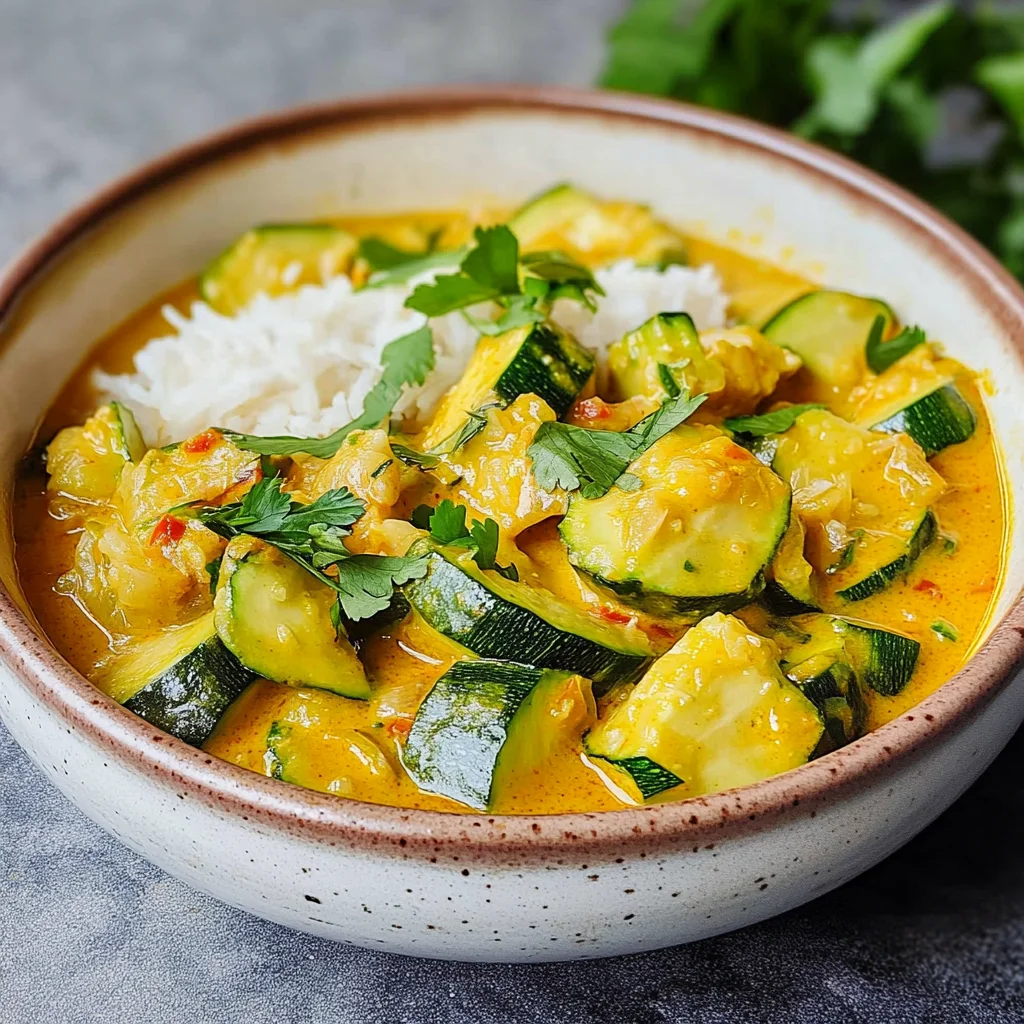 Zucchini-Curry