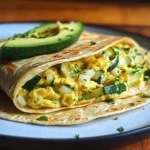 Zucchini-Frühstücks-Tortillas