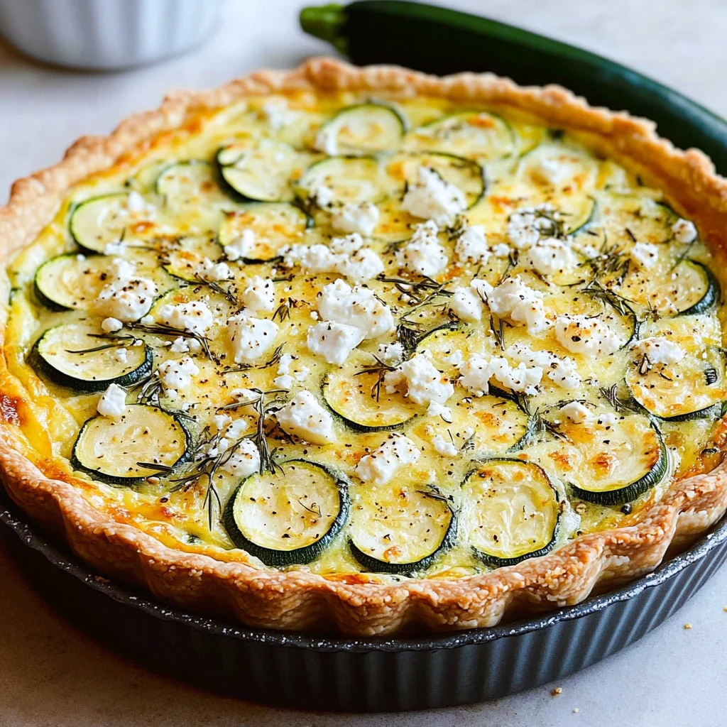 Zucchini-Quiche