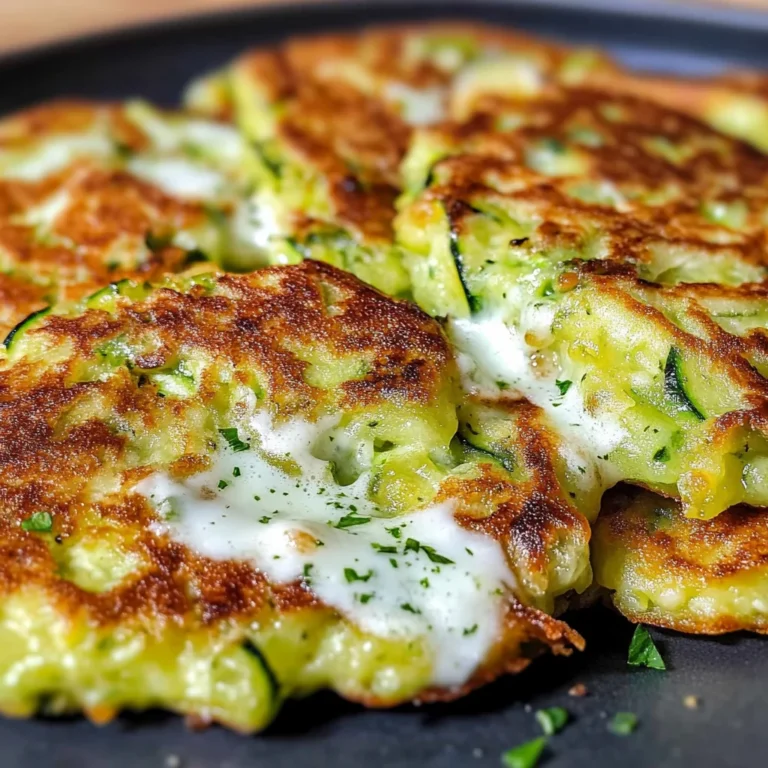 Zucchini Puffer – einfach & schnell