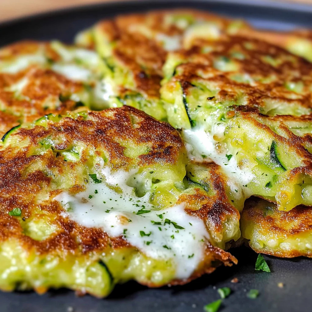 Zucchini Puffer – einfach & schnell