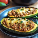 Zucchini gefüllt mit Hackfleisch Rezept